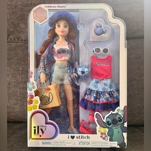 Disney ily 4EVER 100th anniversary I heart Stitch doll, NIB